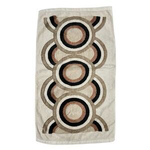 Vintage Vera Neumann Burlington Collection Mod Hand Towel 70s 80s